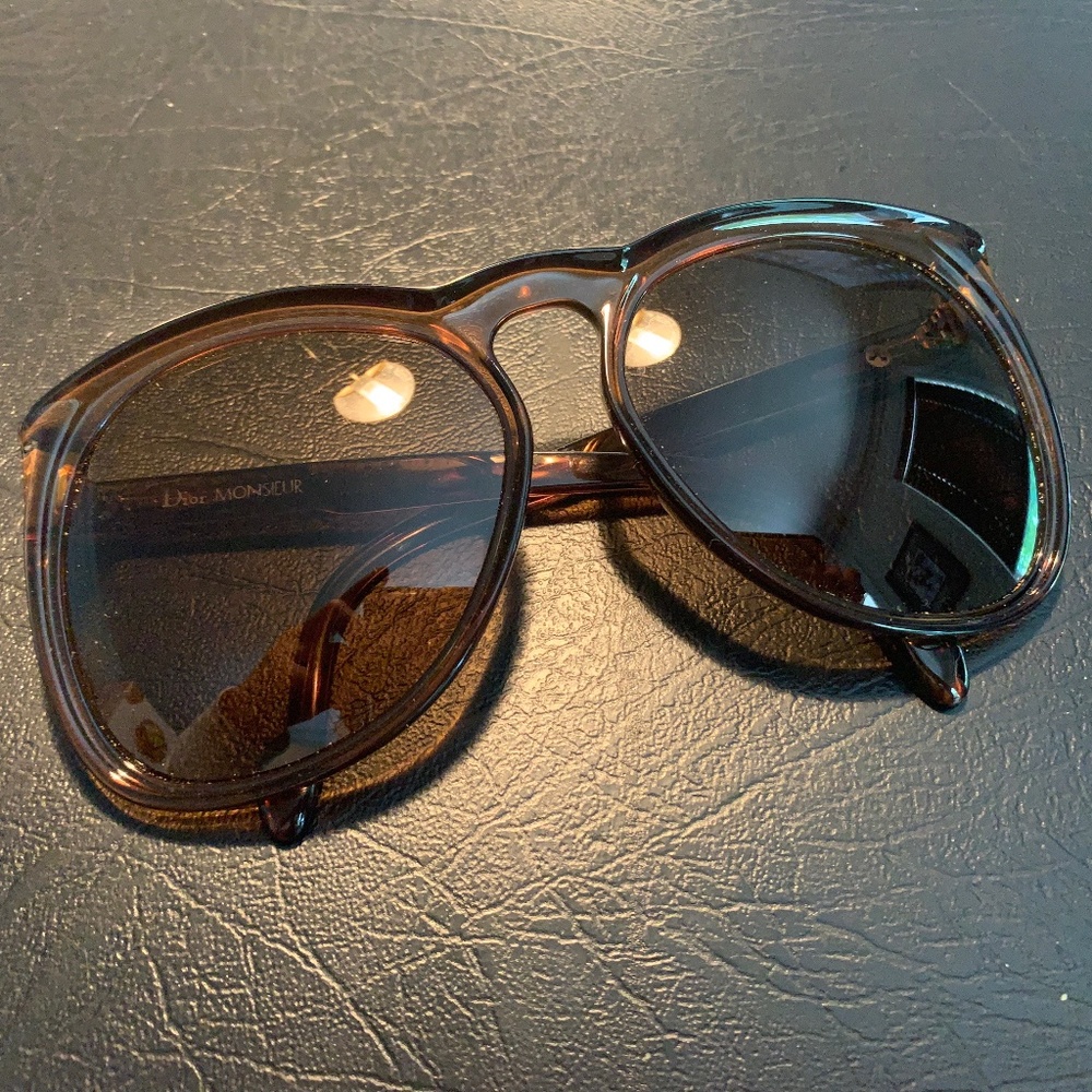 Vintage '70's Men's Dior Oversize Sunglasses